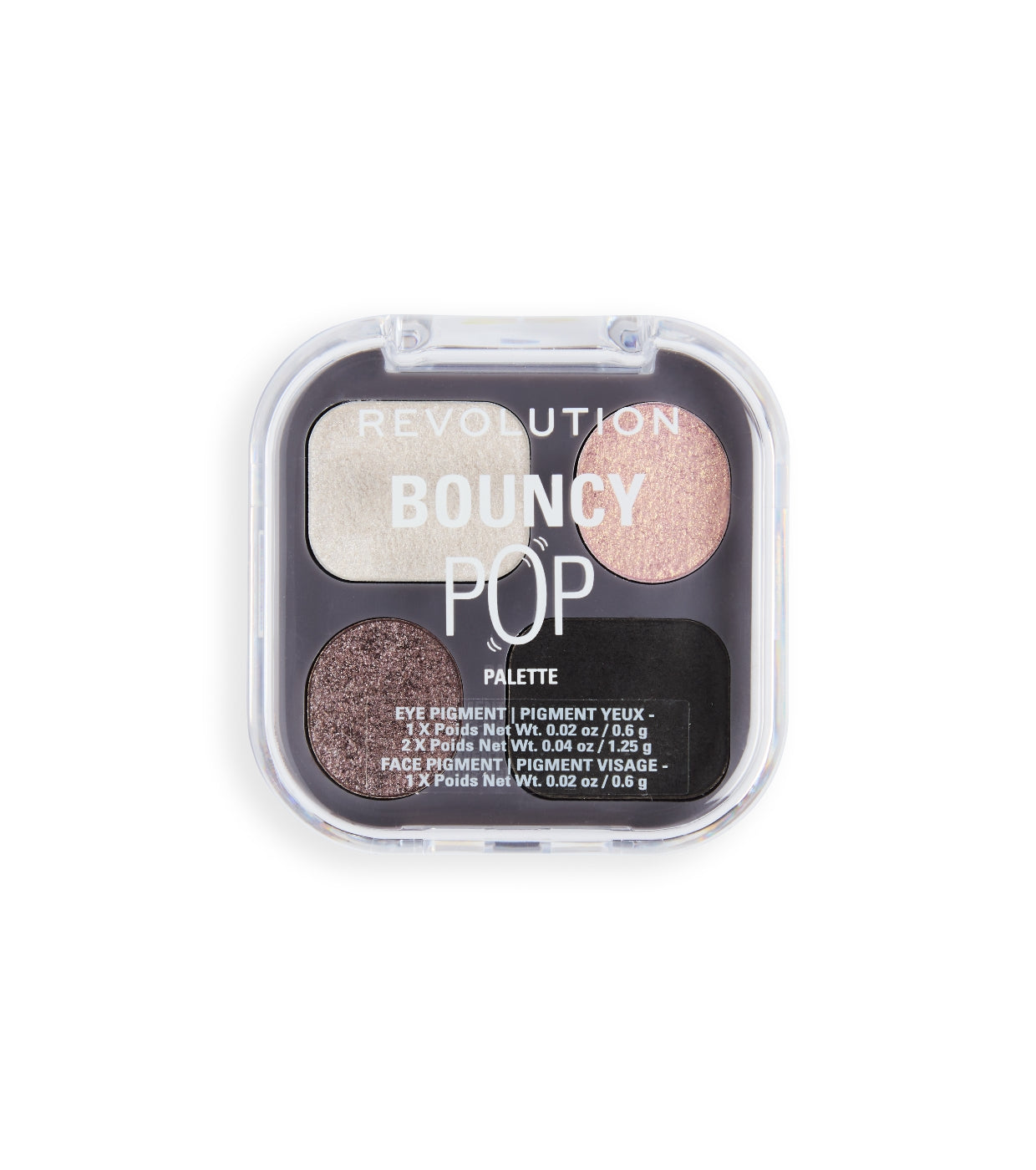 Makeup Revolution - Mini paleta de sombras Bouncy Pop - Moonlight