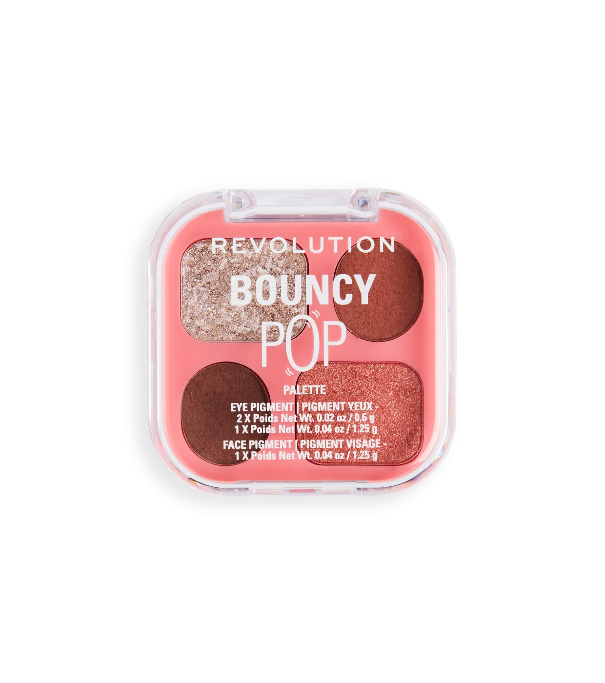 Makeup Revolution - Mini paleta de sombras Bouncy Pop - Sunrise