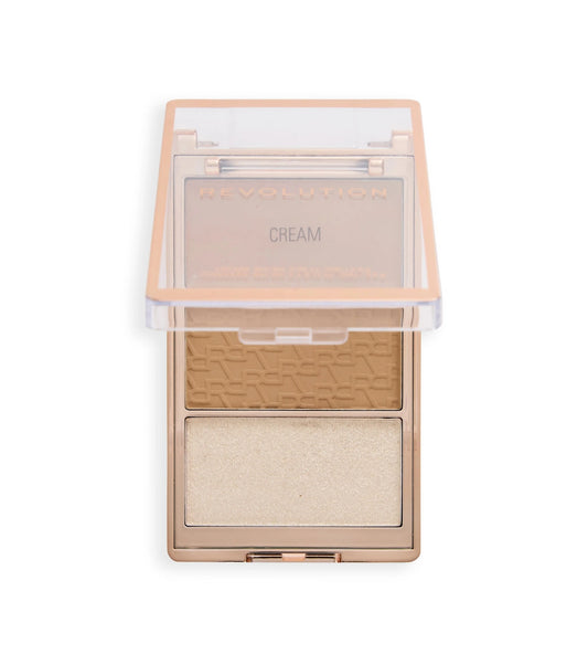 Makeup Revolution - Paleta de bronceadores Bronze Icon - Divine Fair