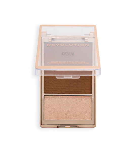 Makeup Revolution - Paleta de bronceadores Bronze Icon - Sunkissed Tan
