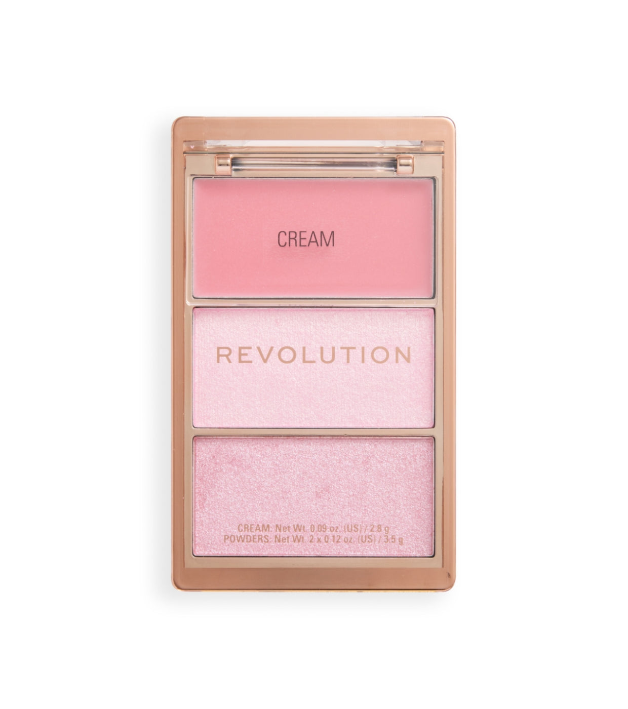Makeup Revolution - Paleta de iluminadores Highlight Icon - Pink Posse