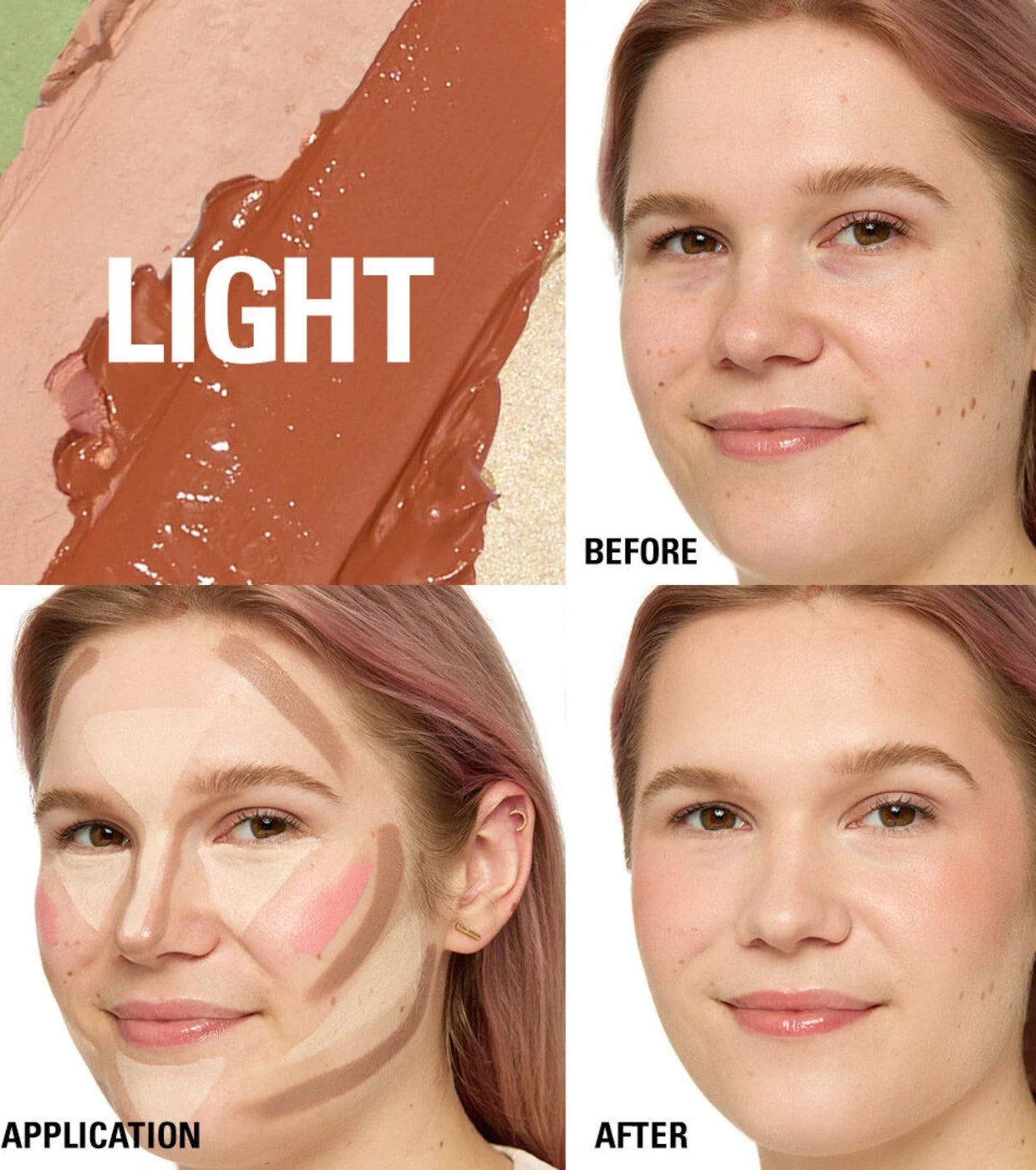 Makeup Revolution - Paleta de rostro Everything Base Face Icon Complexion - Light
