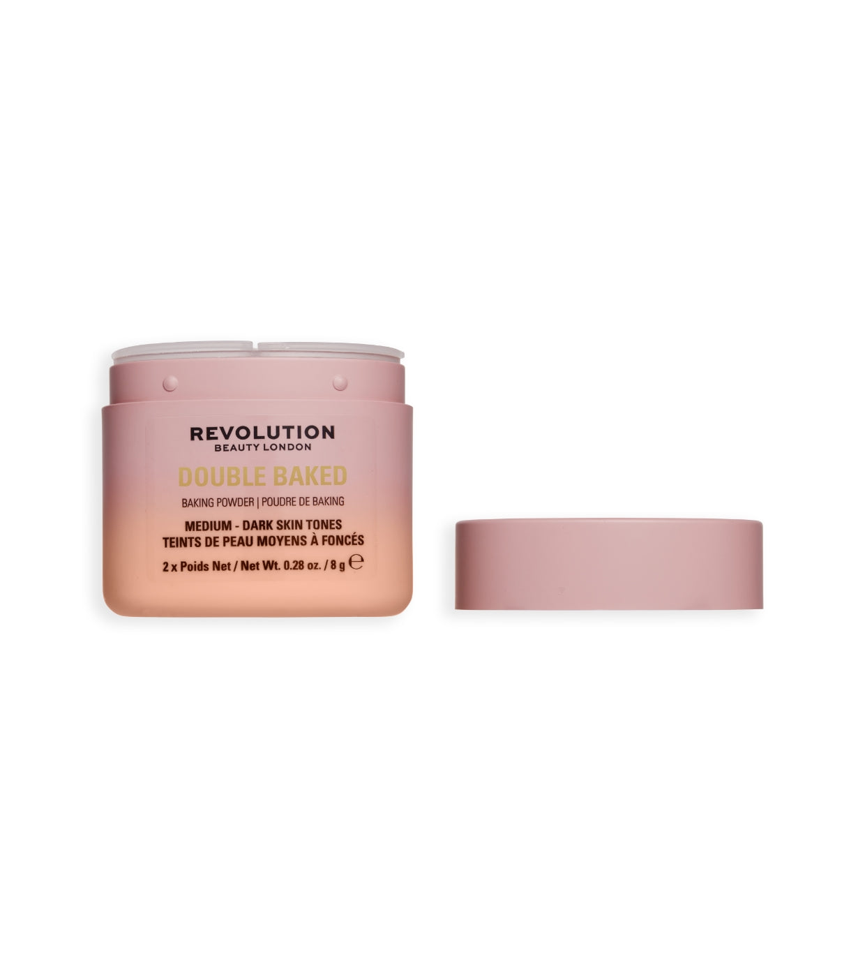 Makeup Revolution - Polvos sueltos Double Baked - Medium to Dark