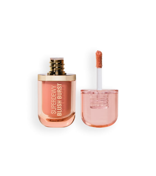 Makeup Revolution - *Super Dewy* - Colorete líquido Blush burst - Pink Fizz Soft Pink