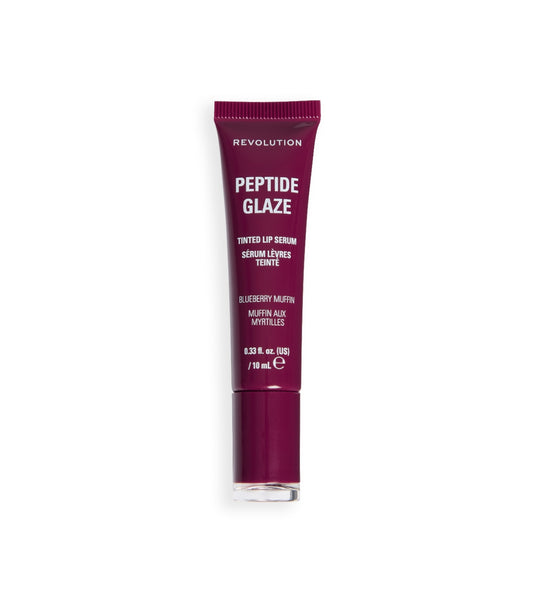 Makeup Revolution - Tinta Labial Sérum Peptide Glaze - Muffin de Mirtilo