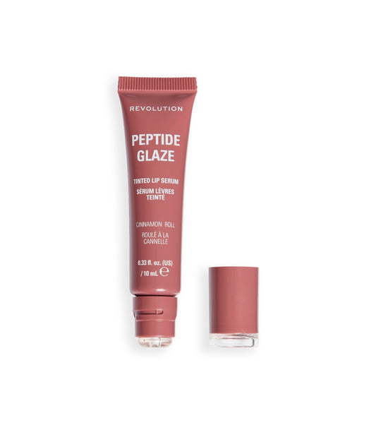 Makeup Revolution - Tinta Labial com Sérum Peptide Glaze - Cinnamon Roll