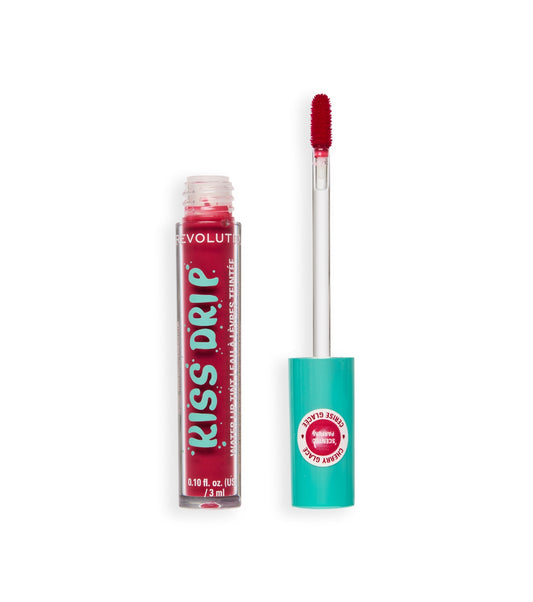 Makeup Revolution - Tinta Labial Aquosa Kiss Drip - Cherry Glace