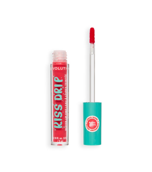Makeup Revolution - Tinta Labial Kiss Drip Water - Strawberry Drizzle