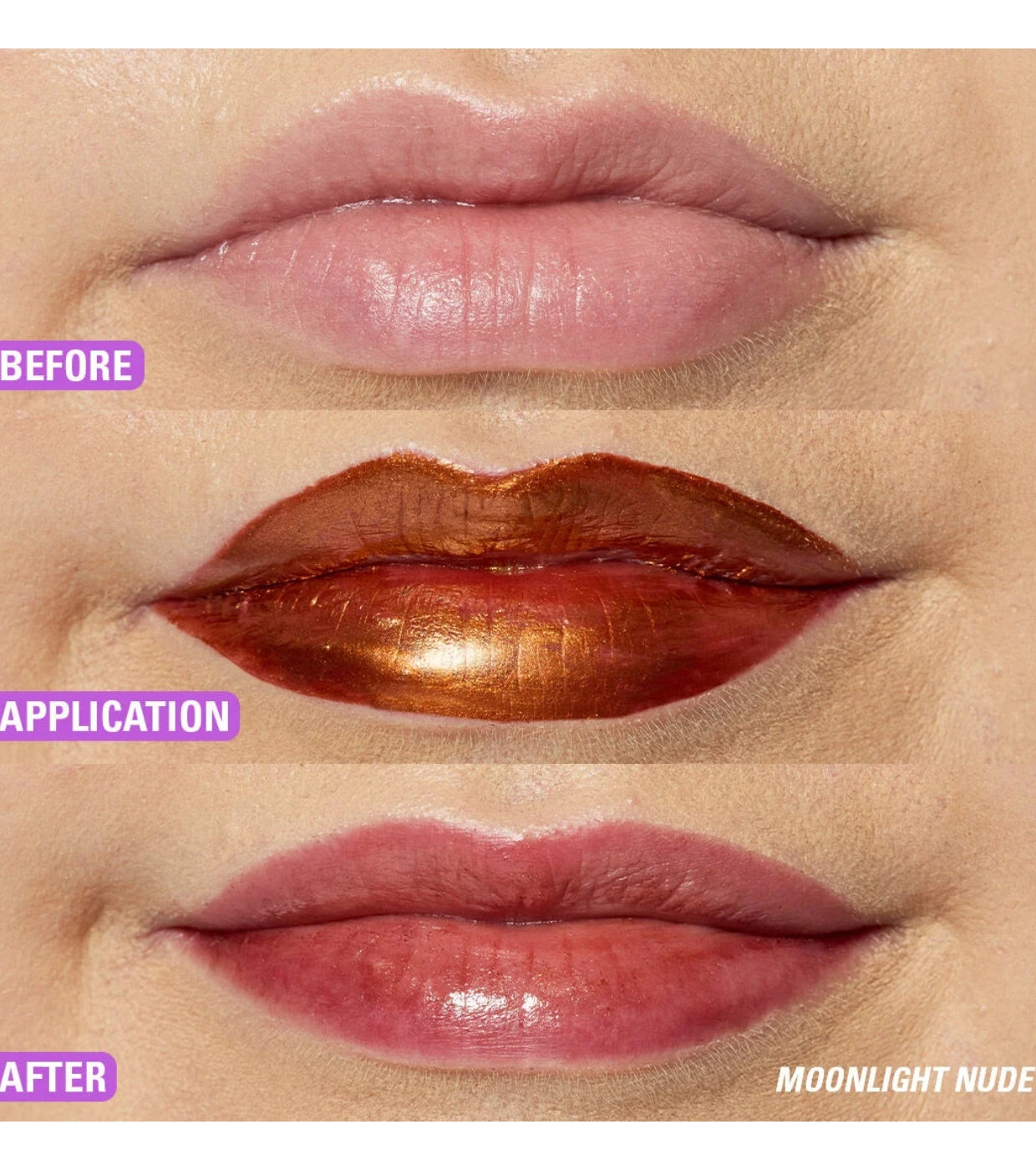 Makeup Revolution - Tinta Labial Lip Shift Peel Off - Moonlight Nude