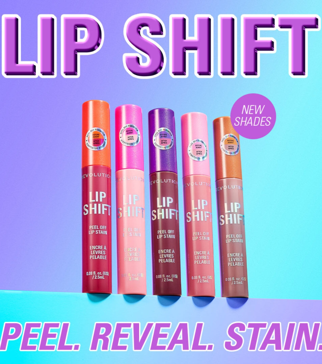 Makeup Revolution - Tinta para Lábios Lip Shift Peel Off - Solar Coral