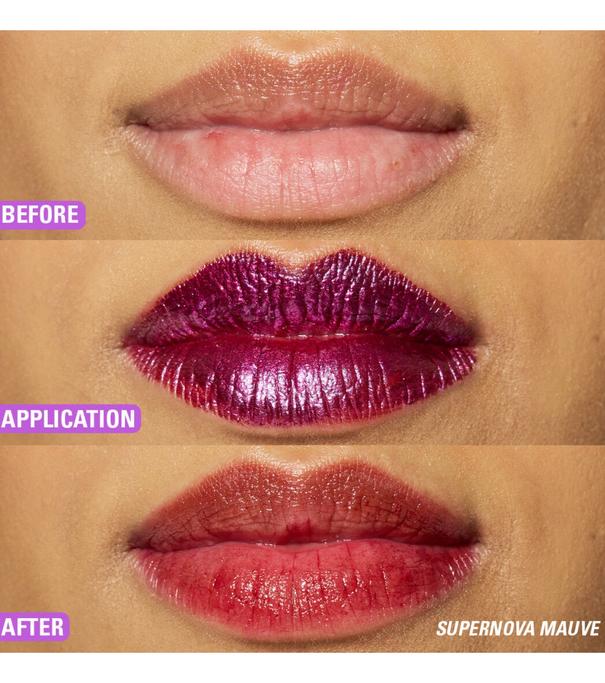 Makeup Revolution - Tinta Labial Lip Shift Peel Off - Supernova Mauve