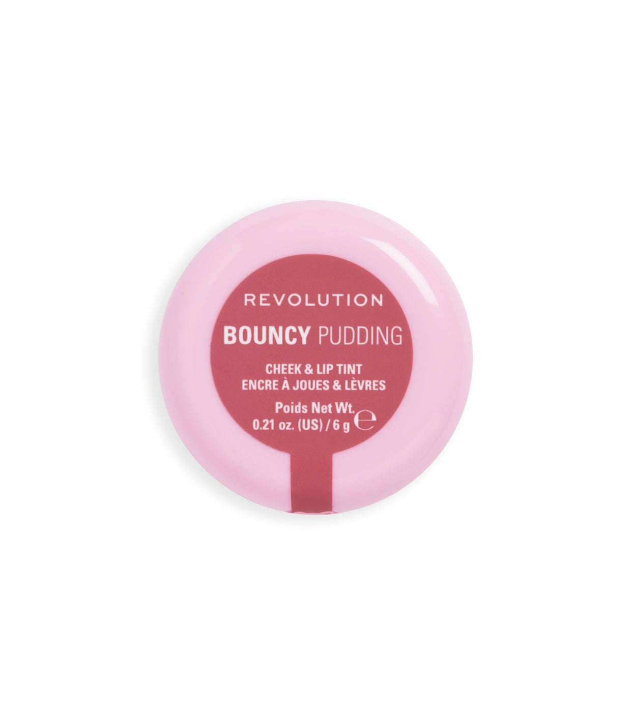 Makeup Revolution - Tinte para mejillas y labios Bouncy Pudding - Rosy Cloud