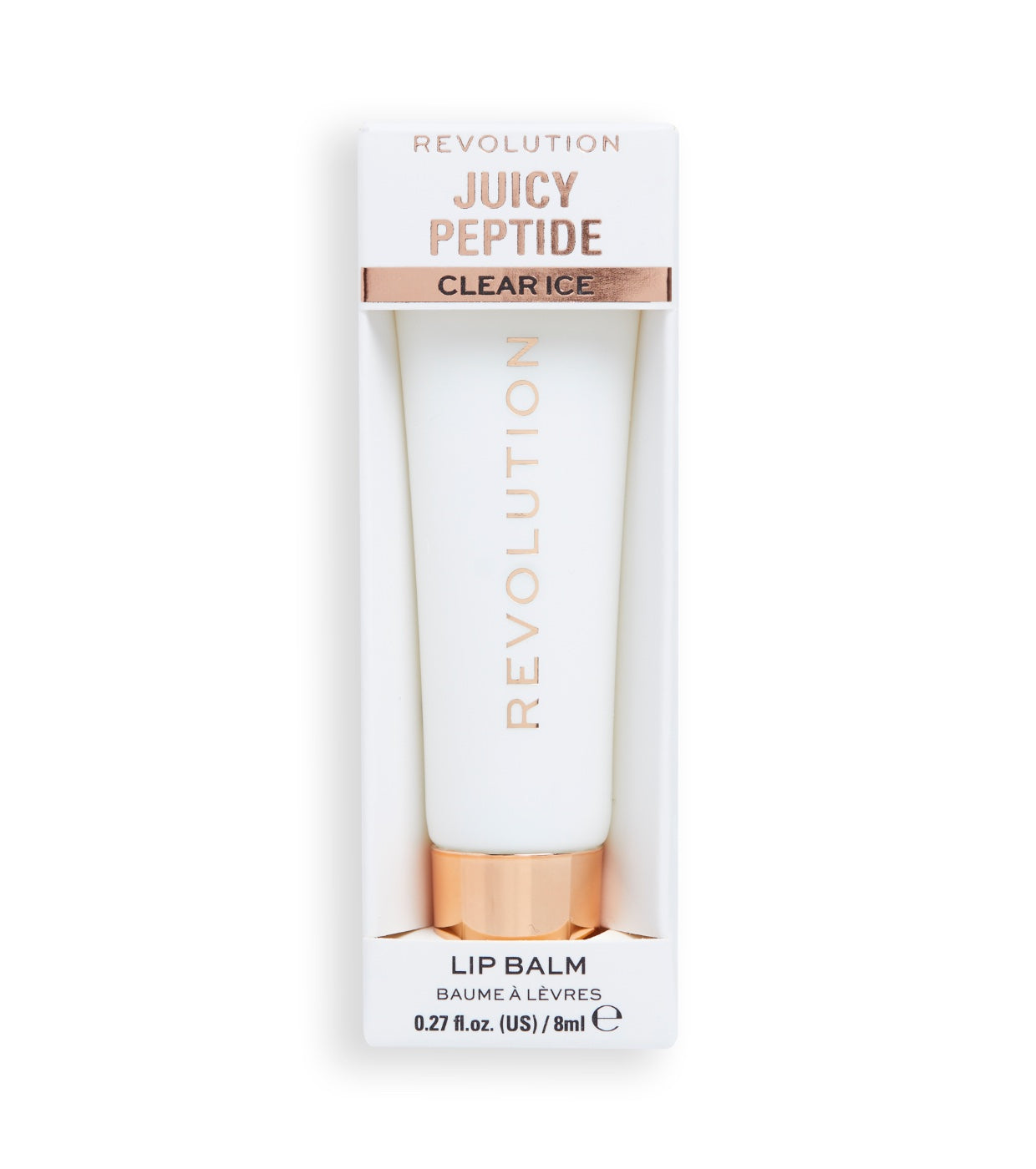 Revolution - Bálsamo labial Juicy Peptide - Clear Ice