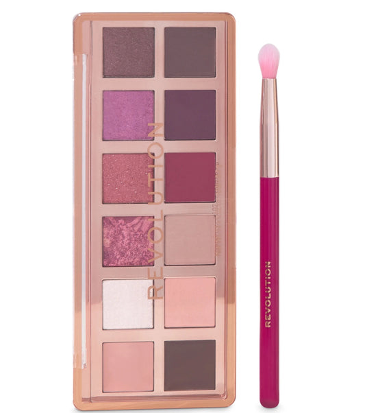 Revolution - Set de regalo con paleta de sombras y pincel Cherry Icon