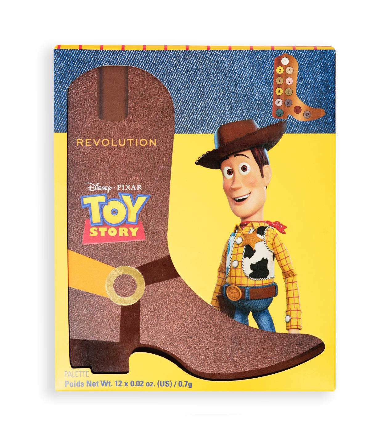 Revolution - *Disney and Pixar's Toy Story* - Paleta de sombras Woody Boot