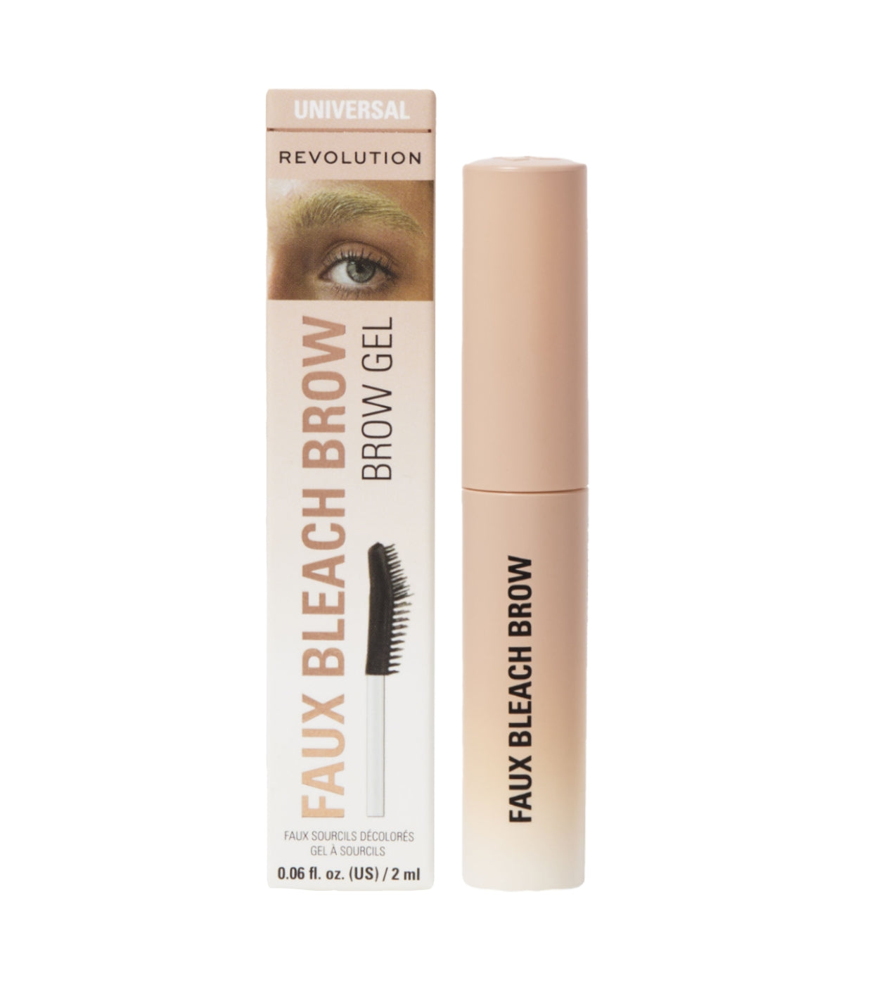 Revolution - Gel para cejas con color Faux Bleach Brow