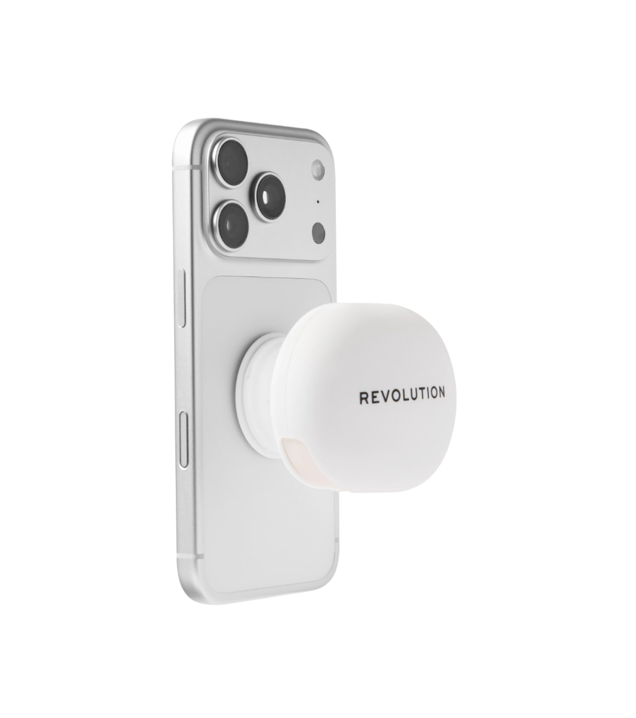 Makeup Revolution - Polvos compactos   Agarre adhesivo para el móvil Powder Pops - Translucent