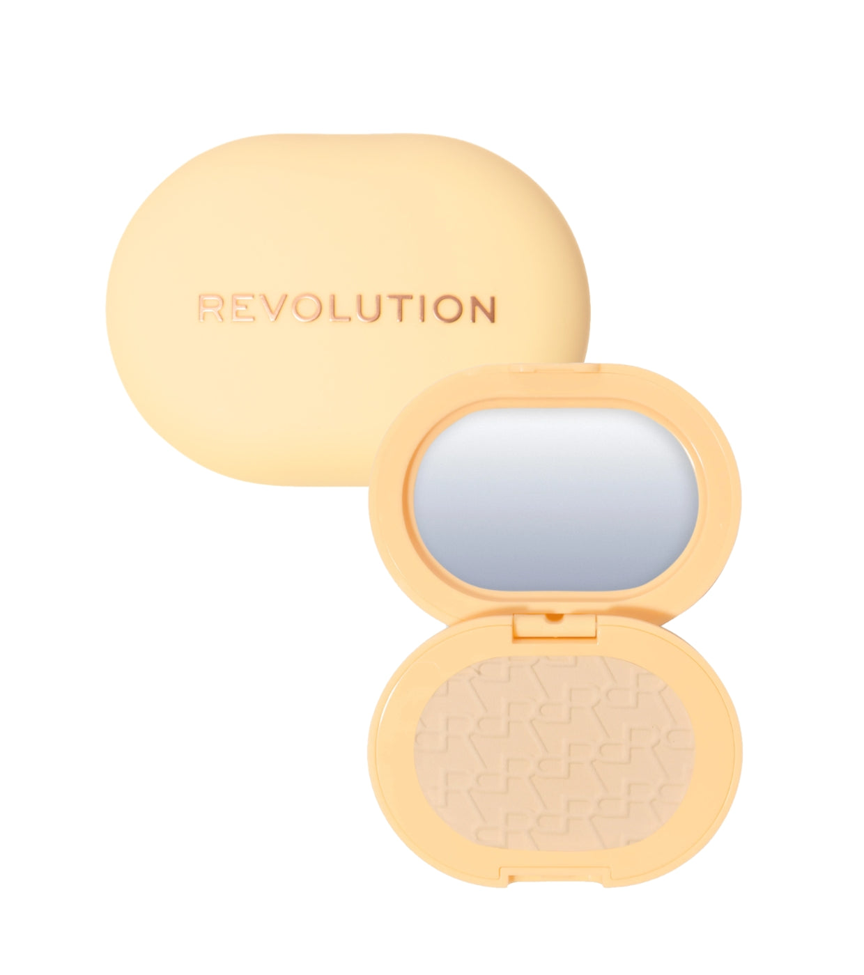Makeup Revolution - Polvos compactos Powder Pops Instant Blur - Banana Light