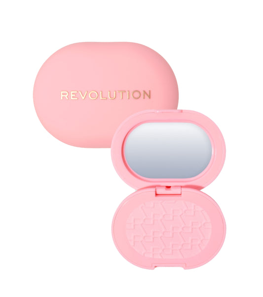 Makeup Revolution - Polvos compactos Powder Pops Instant Blur - Rose
