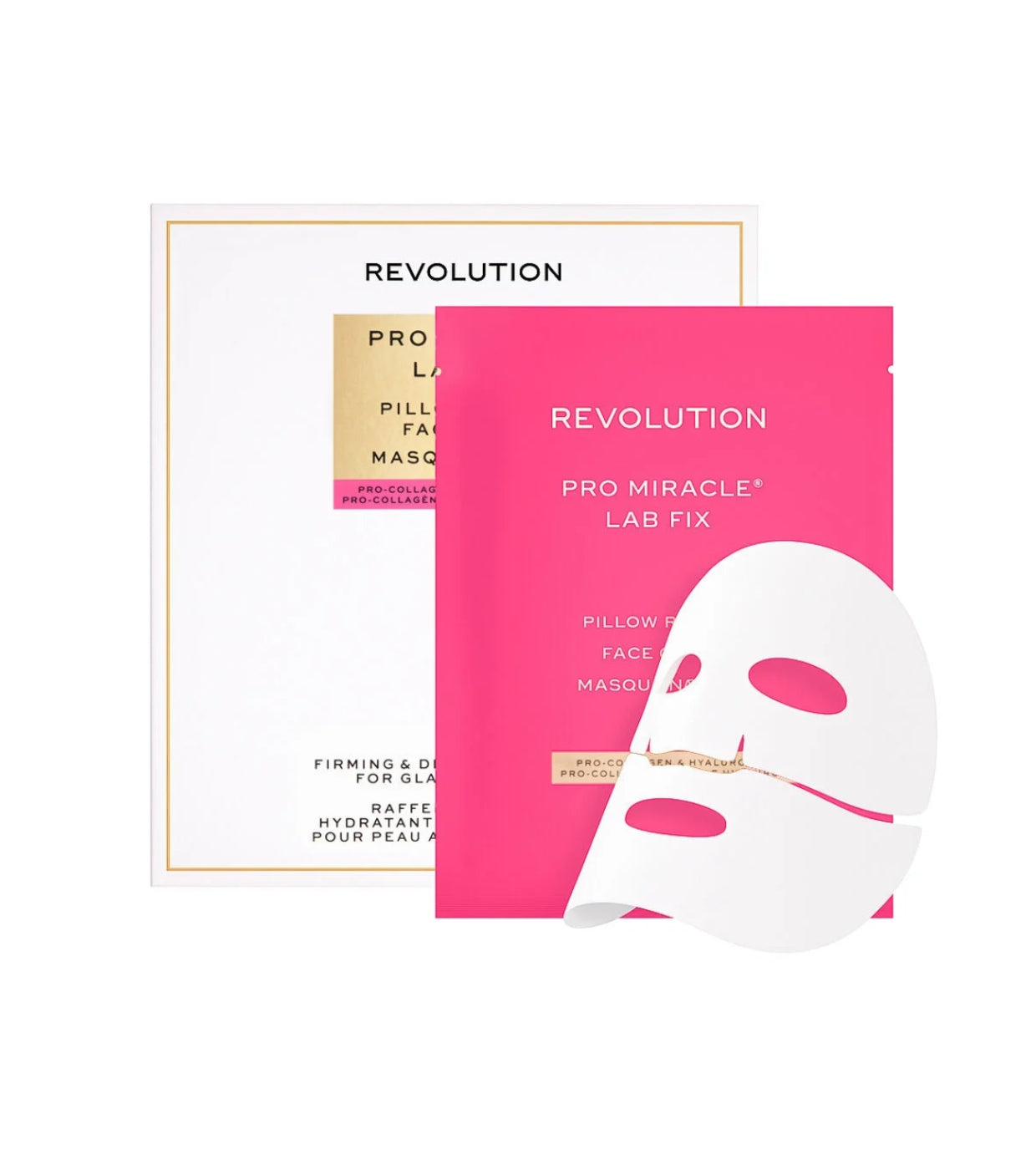 Revolution Pro - Mascarilla facial voluminizadora Lab Fix Pro-Collagen Pillow