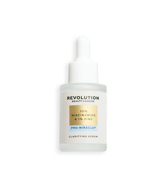 Revolution Pro - Sérum facial clarificante Miracle 10% Niacinamide 1% Zinc