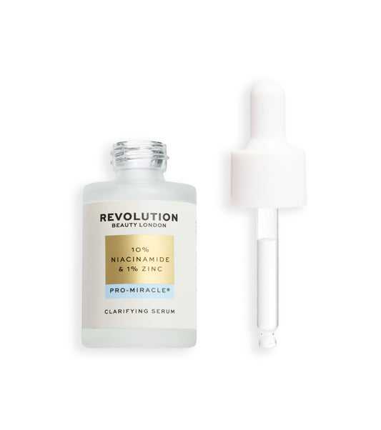 Revolution Pro - Sérum facial clarificante Miracle 10% Niacinamide 1% Zinc
