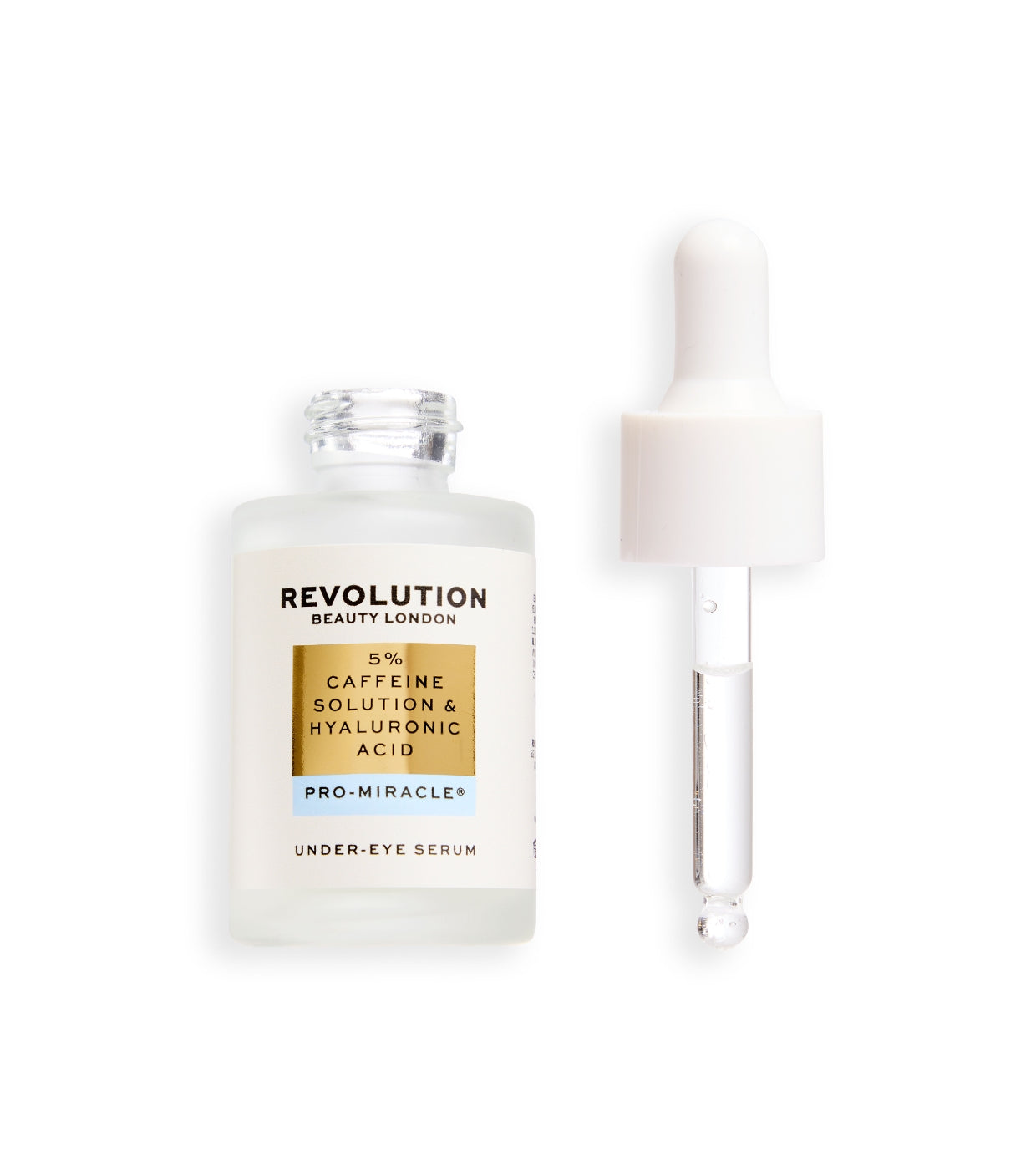 Revolution Pro - Sérum de Contorno de Olhos 5% Cafeína e Ácido Hialurónico Miracle