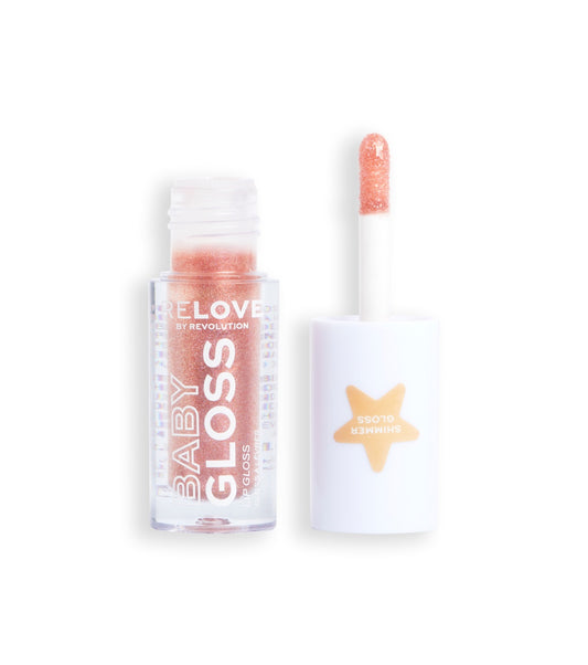 Revolution Relove - Brillo de labios Baby Gloss Shimmer - Pink Tulle