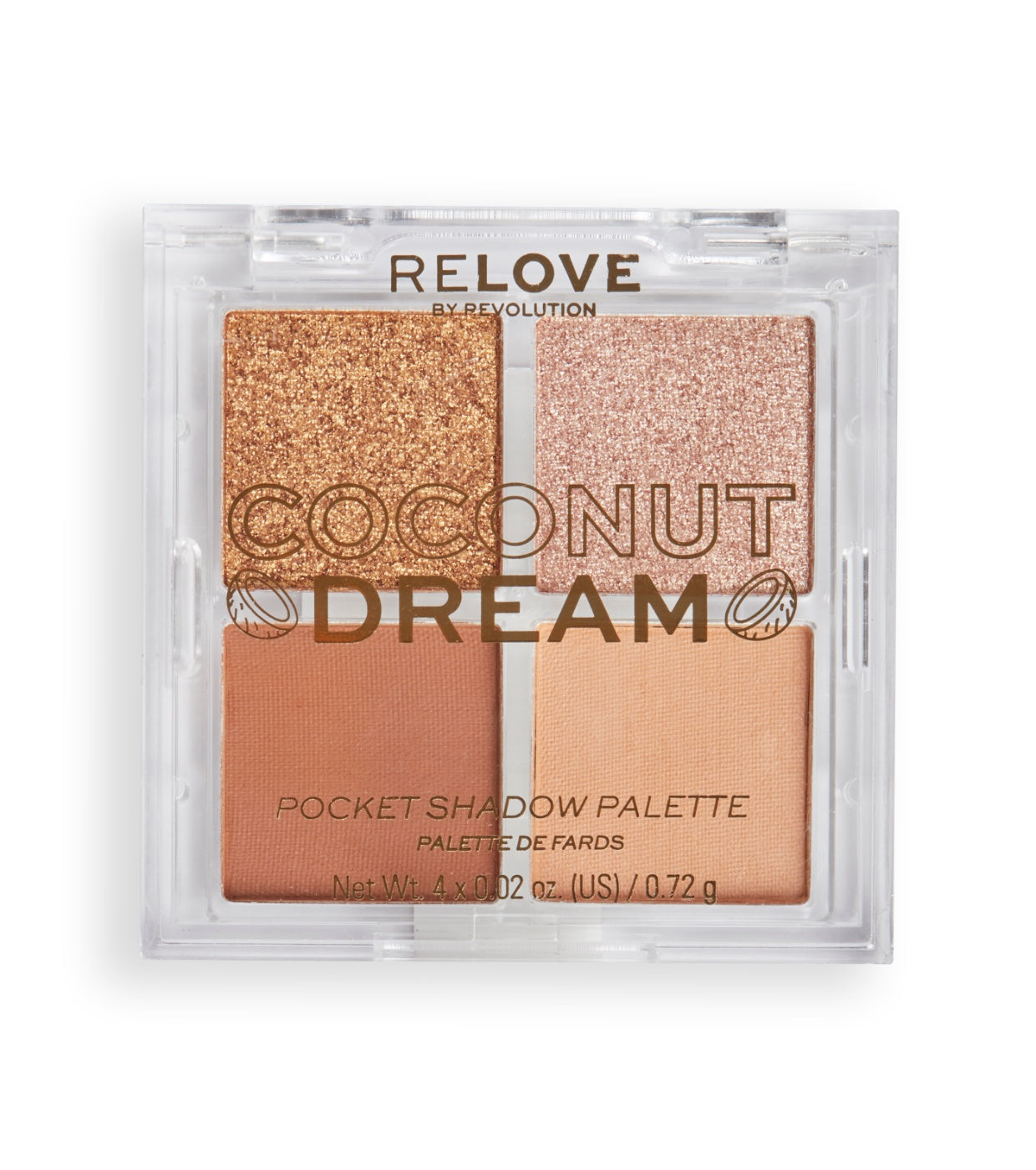 Revolution Relove - Paleta de sombras tamaño bolsillo - Coconut Dream