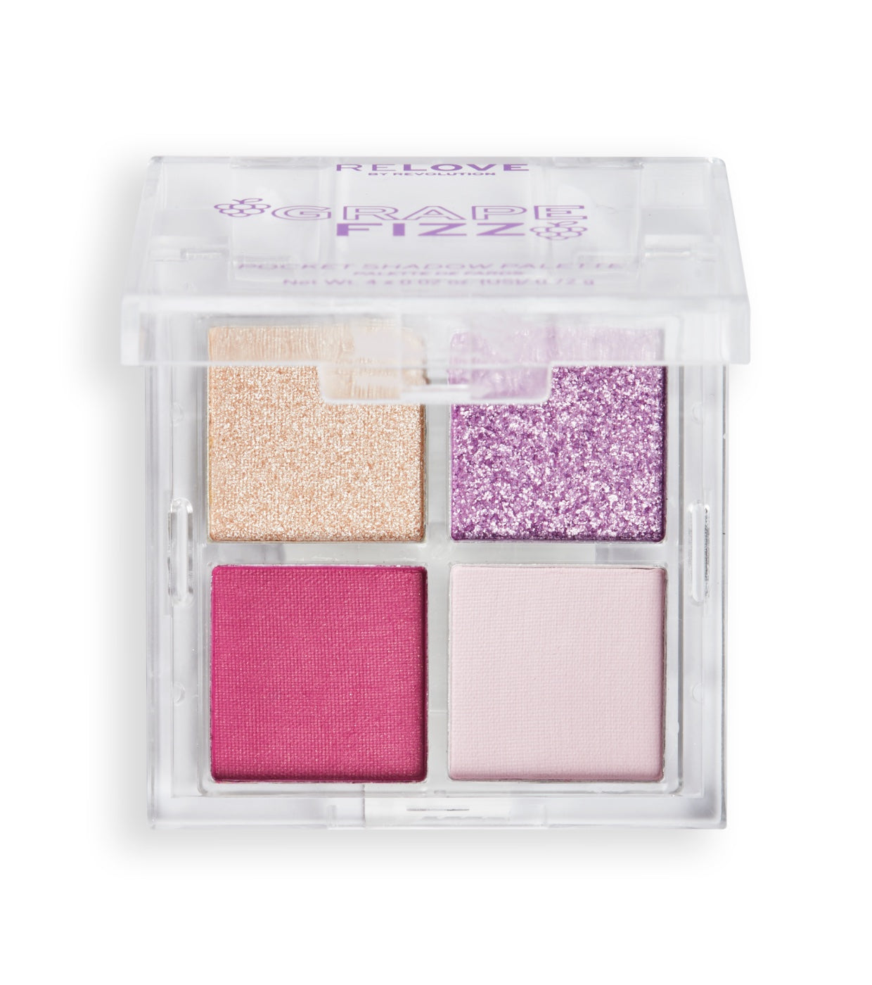 Revolution Relove - Paleta de sombras tamaño bolsillo - Grape Frizz