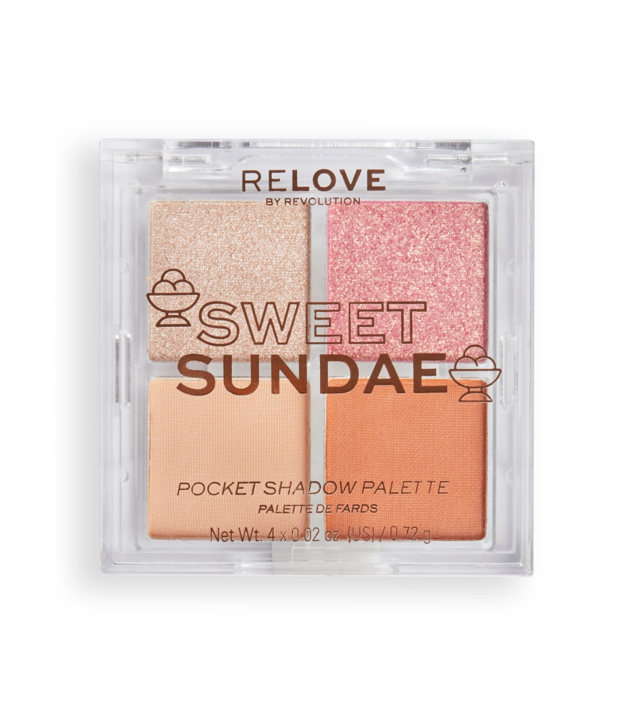 Revolution Relove - Paleta de sombras tamaño bolsillo - Sweet Sundae