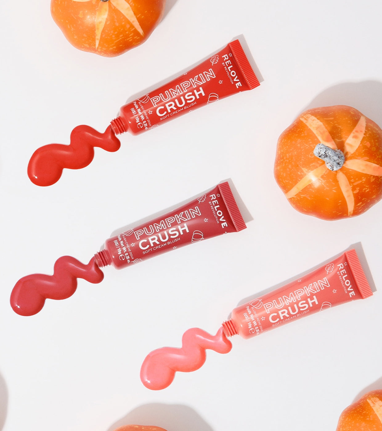 Revolution Relove - *Pumpkin Spice* - Colorete en crema Pumpkin Crush - Extra Hot Orange