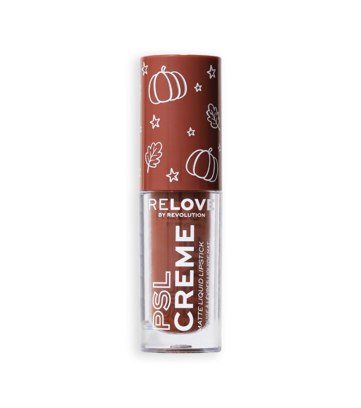 Revolution Relove - *Pumpkin Spice* - Labial líquido mate PSL Creme - Espresso Brown