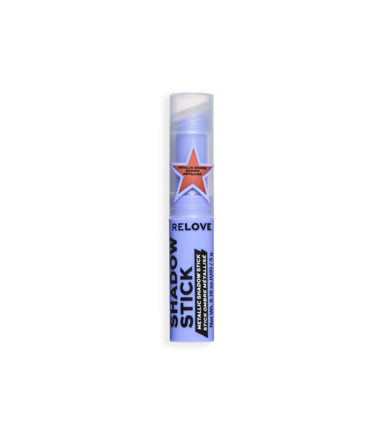 Revolution Relove - Sombras de ojos metálica en stick - Cool Pink