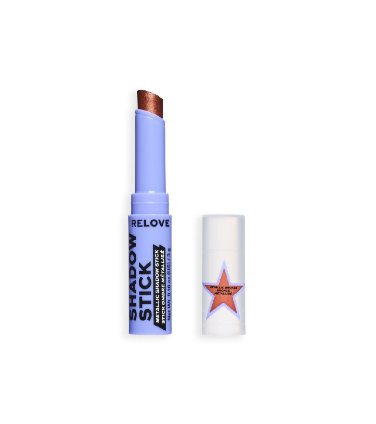 Revolution Relove - Sombras de ojos metálica en stick - Metallic Bronze