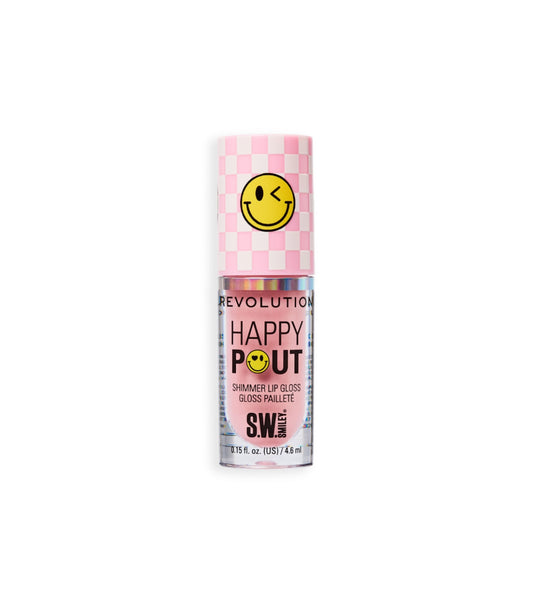 Makeup Revolution - *S.W.Smiley* - Brillo de labios Happy Pout - Pink Bliss
