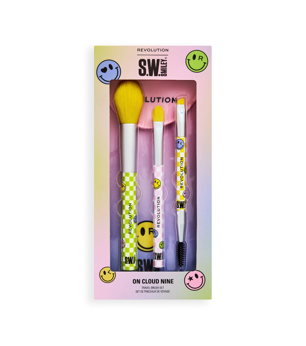Makeup Revolution - *S.W.Smiley* - Set de brochas On Cloud Nine