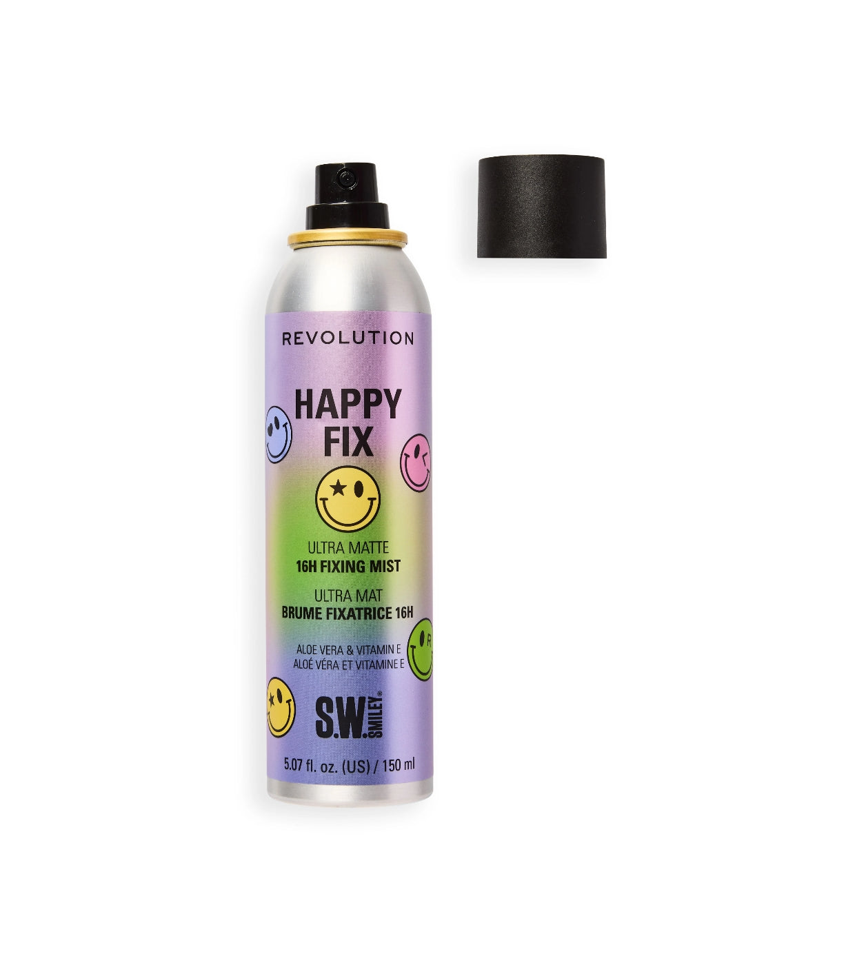 Makeup Revolution - *S.W.Smiley* - Spray fijador de maquillaje Superfix Happy Fix