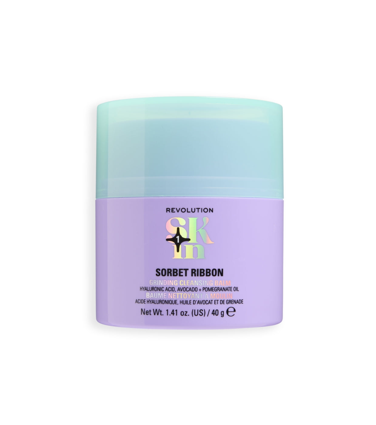 Revolution Skin - Bálsamo limpiador facial Sorbet Ribbon Plumping