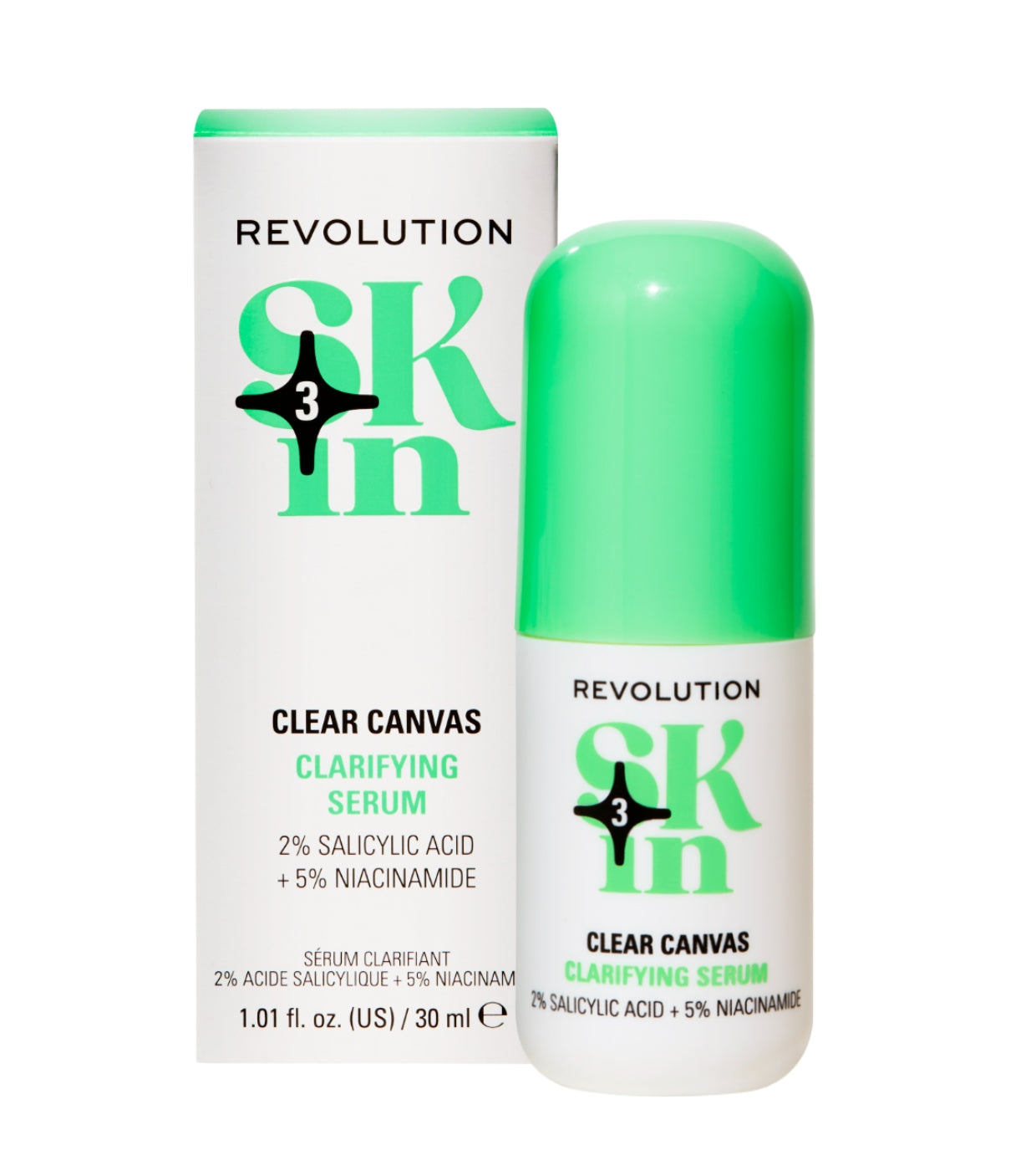 Revolution Skin - *Clearly Clarify* - Sérum facial clarificante Clear Canvas