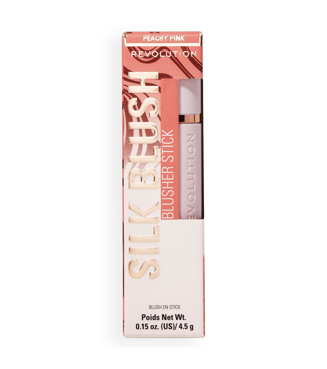 Revolution - Colorete en stick Skin Silk Marble - Peachy Pink