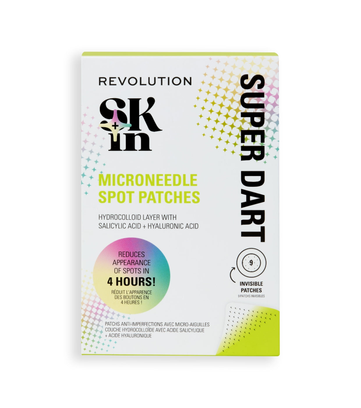 Revolution Skin - Parches con microagujas para granos Super Dart