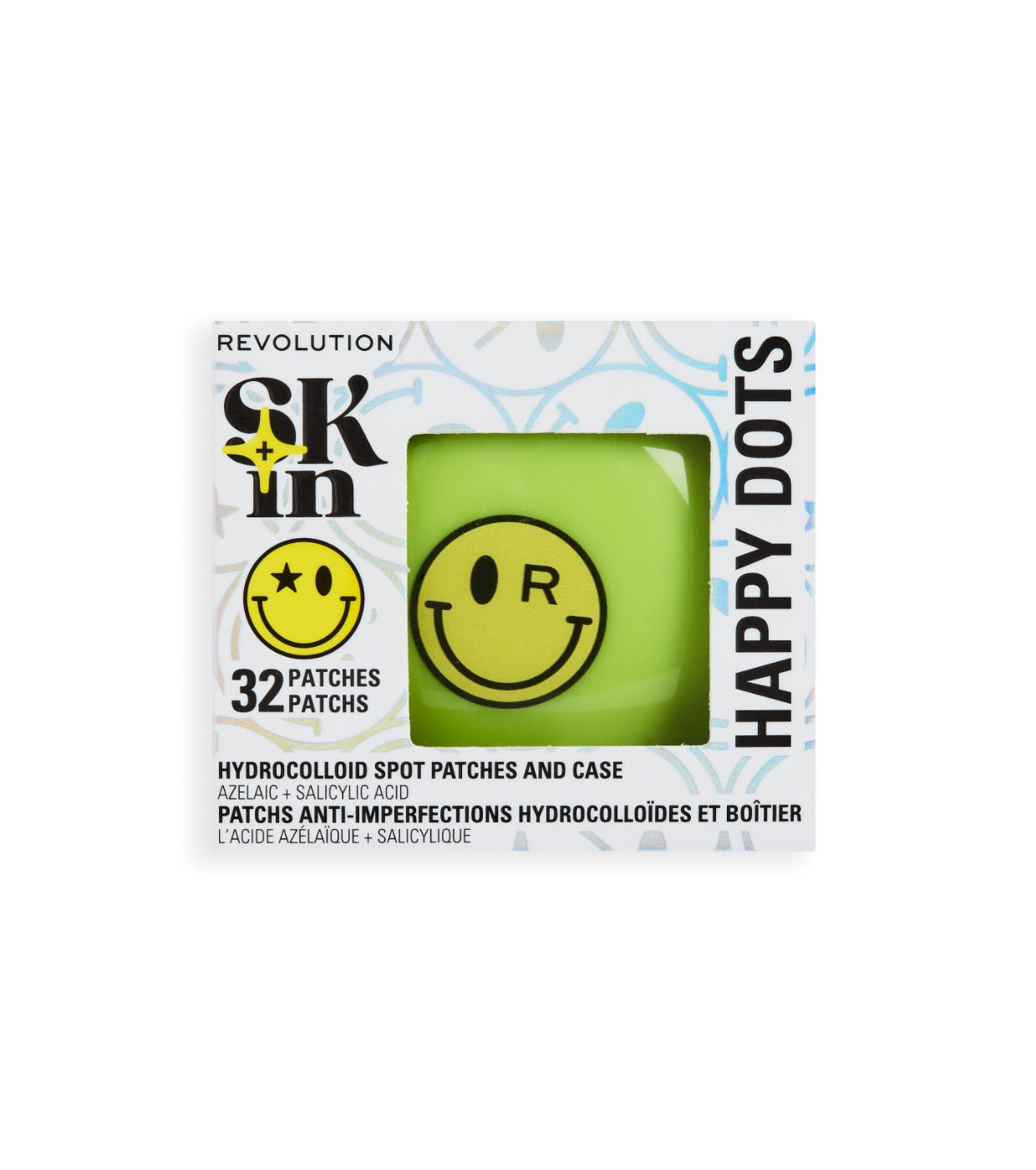 Revolution Skin - *S.W.Smiley* - Parches para granos   funda Happy Dots Hydrocolloid