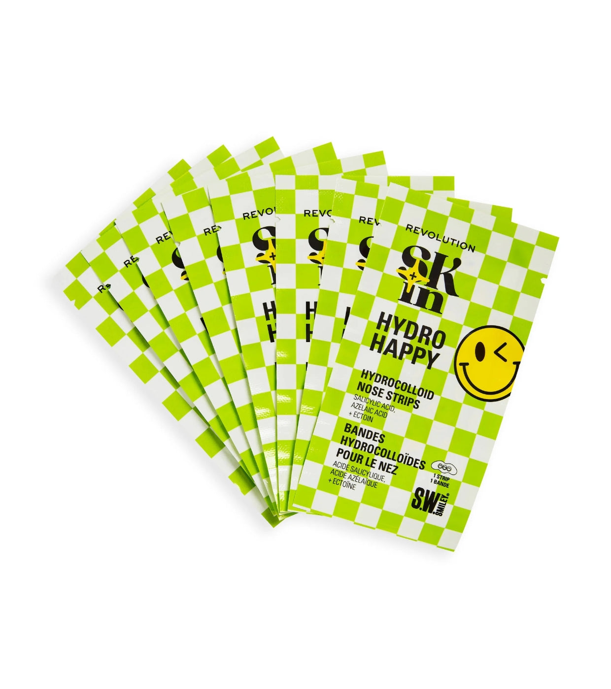 Revolution Skin - *S.W.Smiley* - Tiras para la nariz Hydro Happy Hydrocolloid