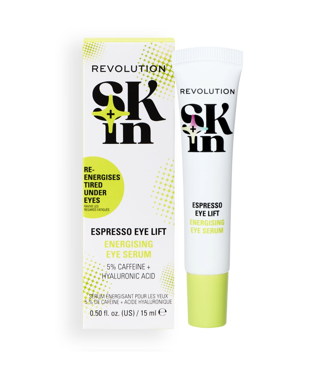 Revolution Skin - Sérum para el contorno de ojos Espresso Eye Lift