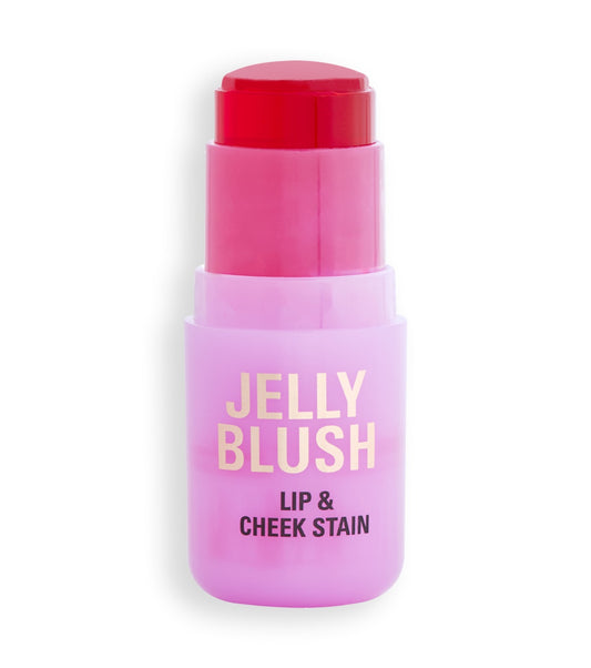 Revolution - Tinte para labios y mejillas en gelatina Jelly Blush - Strawberry Pink