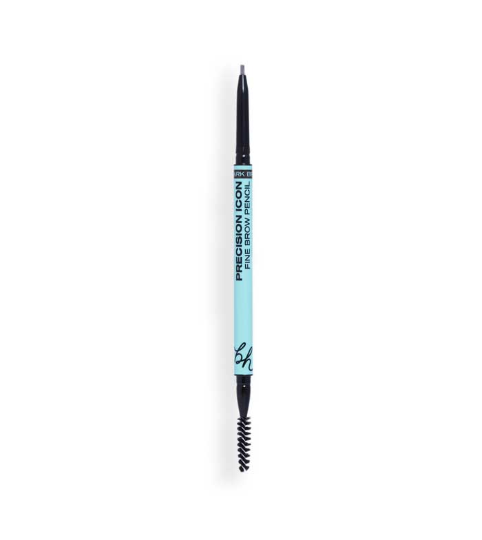 BH Cosmetics - Lápiz para cejas Precision Icon Fine Brow - Dark Brown