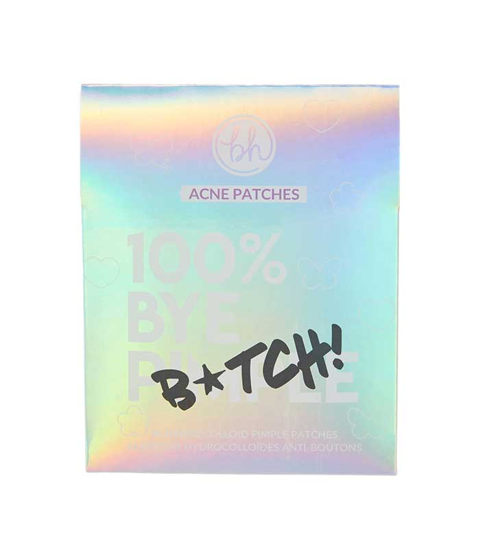 BH Cosmetics - Parches anti acné 100% Bye Bitch
