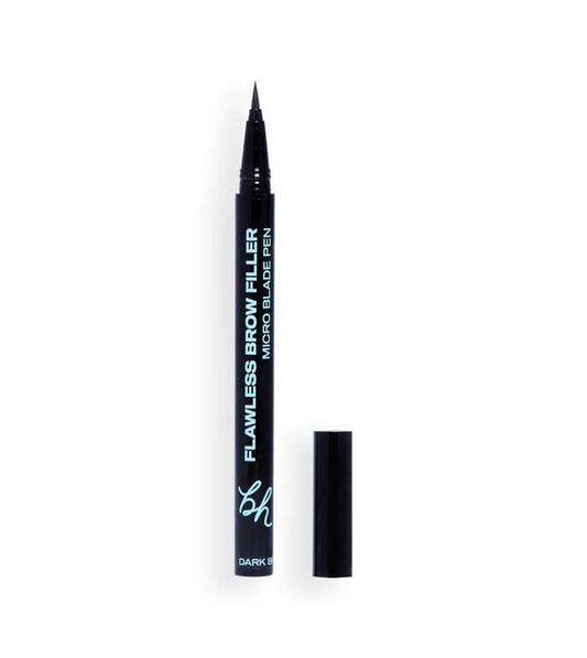 BH Cosmetics - Lápiz para cejas Flawless Brow Filler Pen - Dark Brown