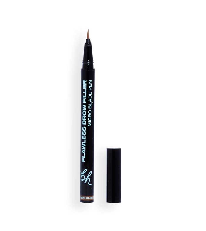 BH Cosmetics - Lápiz para cejas Flawless Brow Filler Pen - Medium Brown